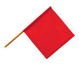 Safety Flag on a Dowel Rod