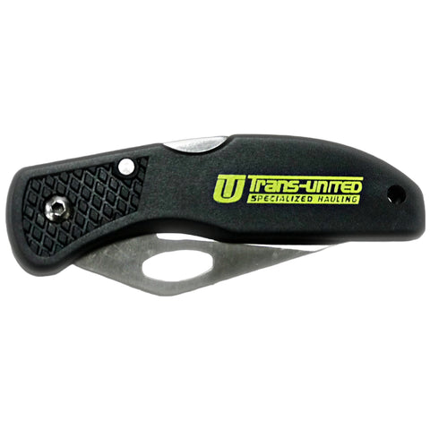 Trans-United Branded 3" Locking Knife