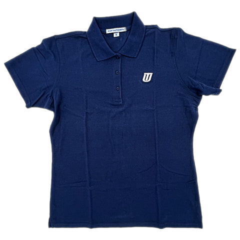 Polo Shirt (sleeve Shirt) - Woman's Blue